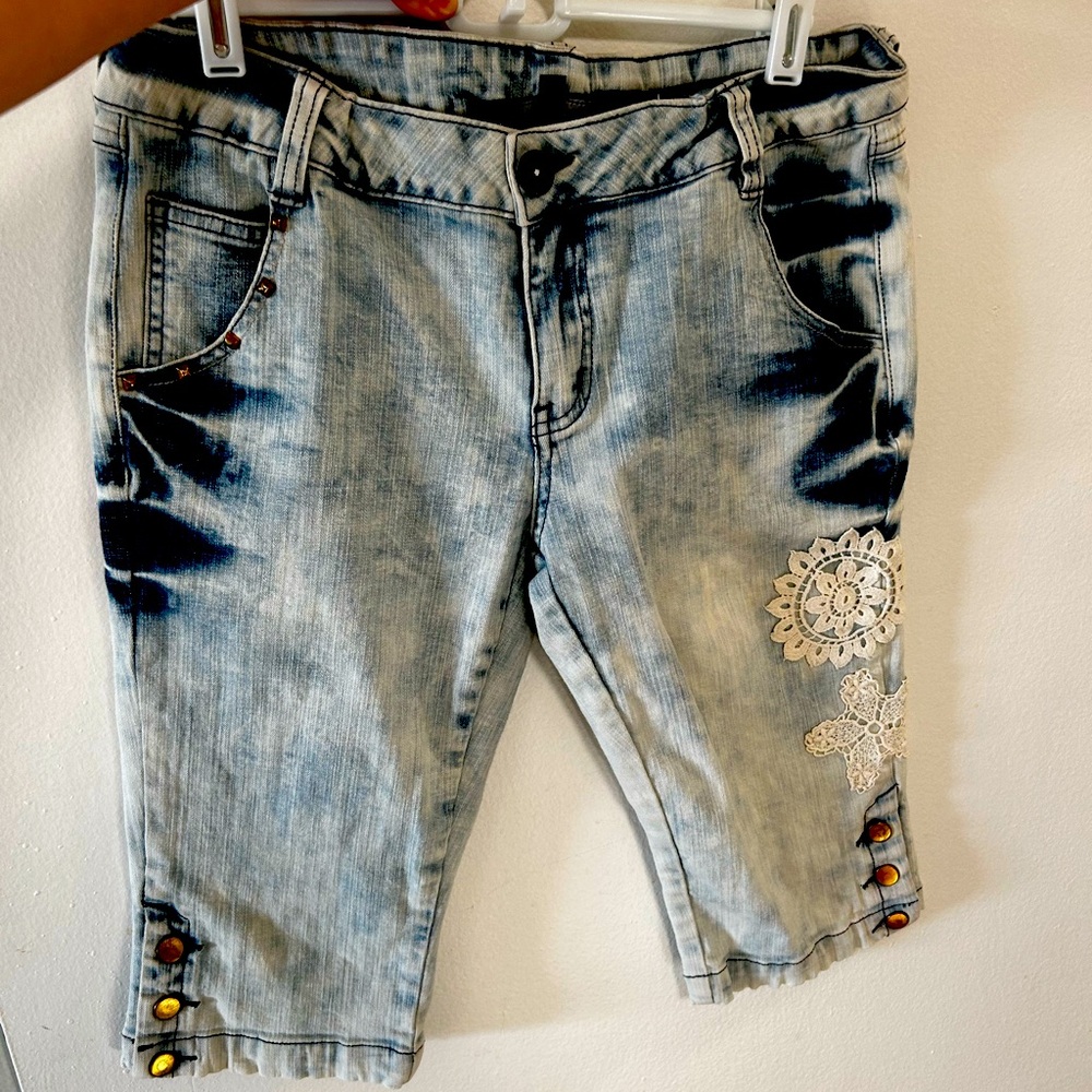 Cropped jeans
